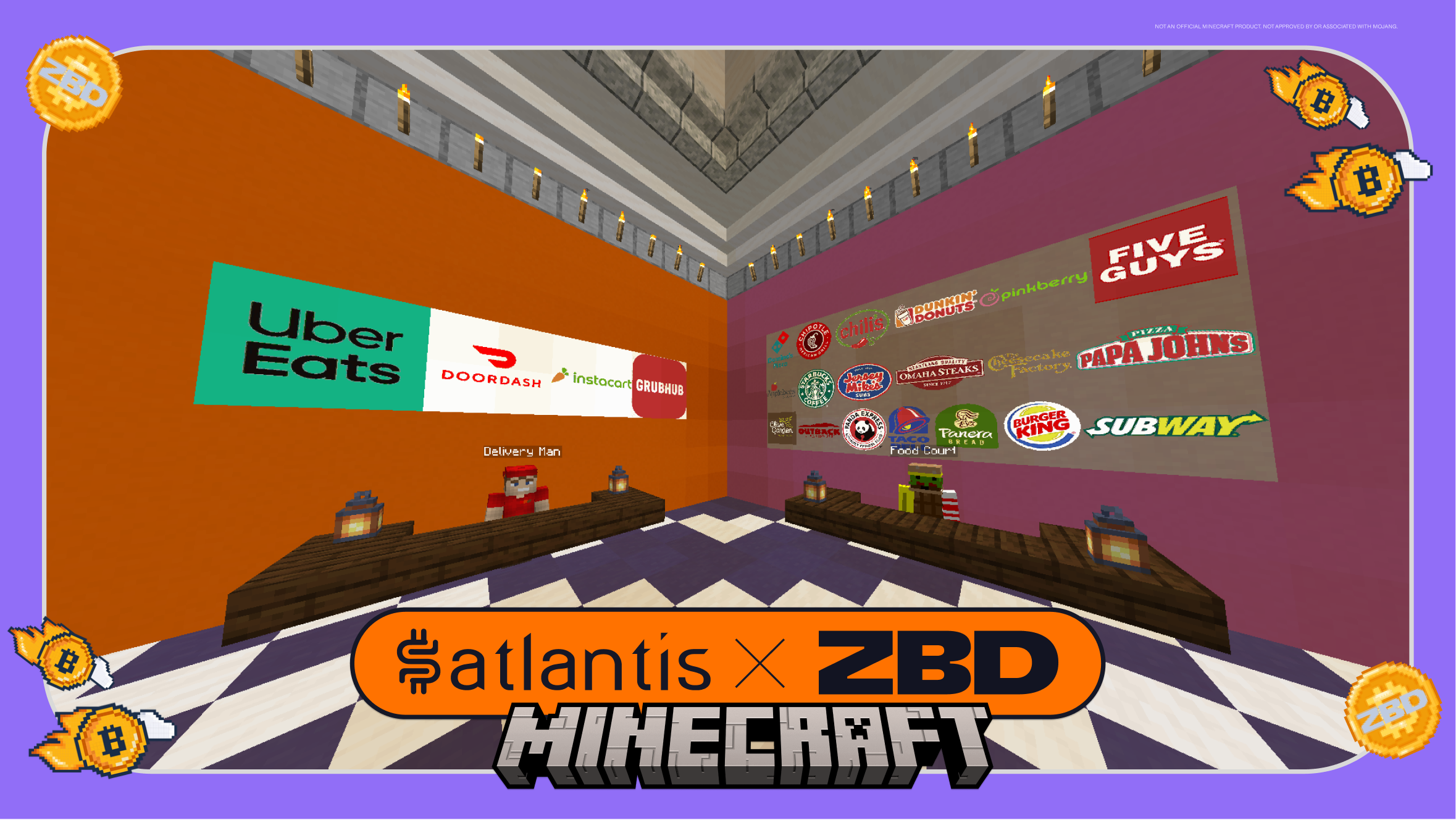 Minecraft, meet Bitcoin – Earn real-money rewards on the Satlantis server