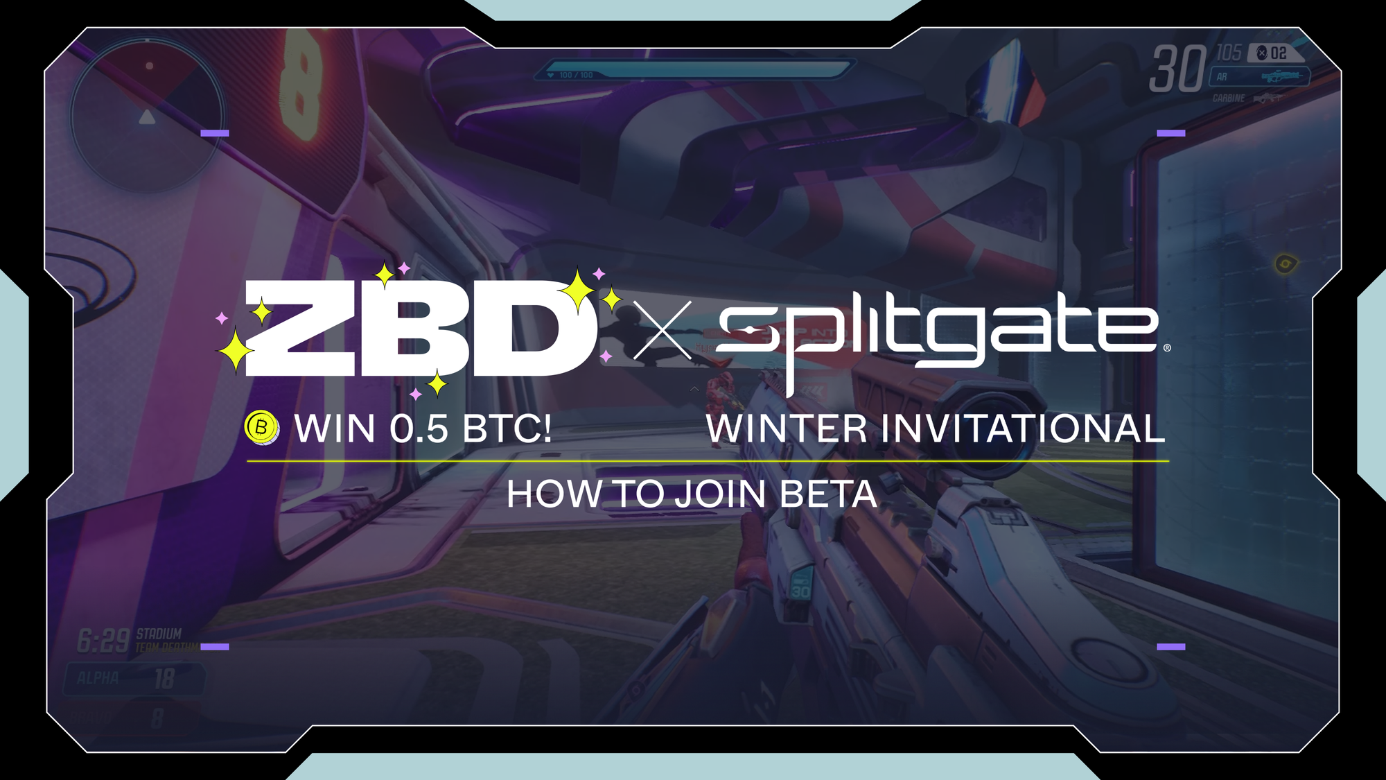 How to Join the ZBD x Splitgate Infuse Beta