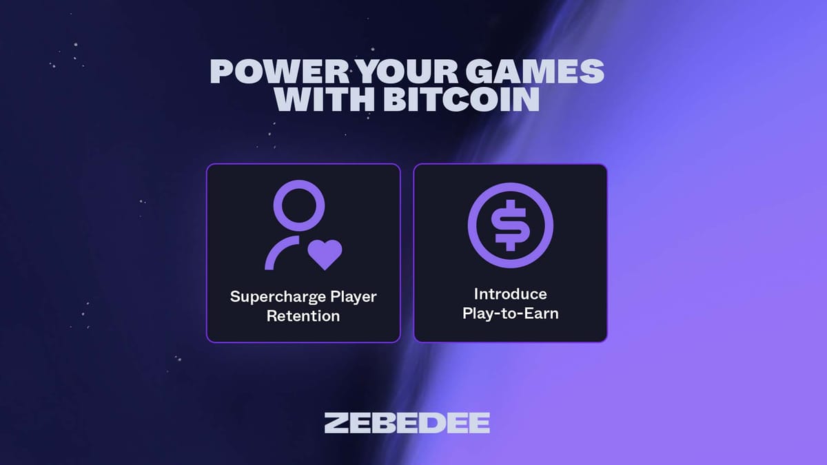 Play-to-Earn with Bitcoin is the future of gaming